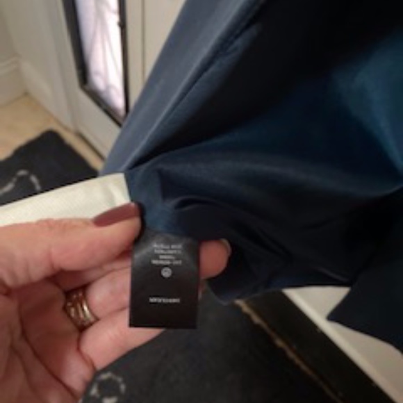 Ann Taylor Coat Women's Size: Large Color: Dark Teal - Picture 3 of 4